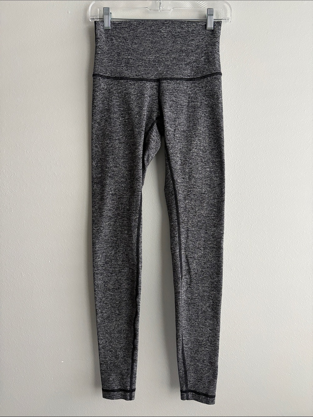 Lululemon Wonder Under Leggings - Women’s 6, Heathered Gray